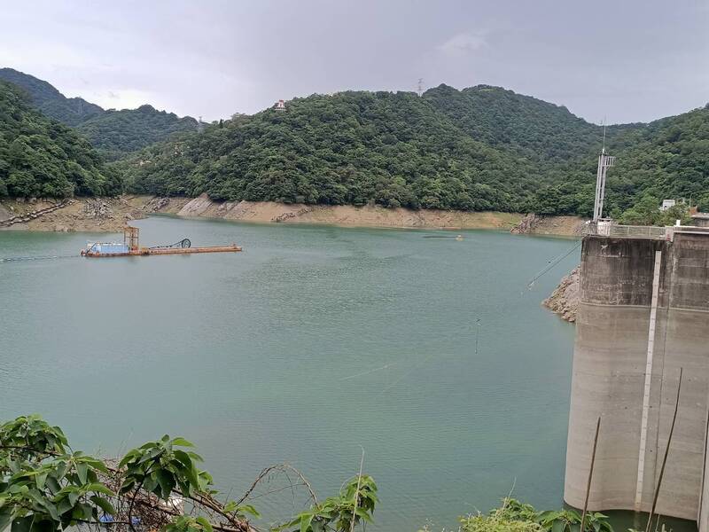 石門水庫在歷經梅雨季降雨後蓄水量提升，目前各項用水供應穩定，1期稻作可順利供灌收割。（北水署提供/中央社)