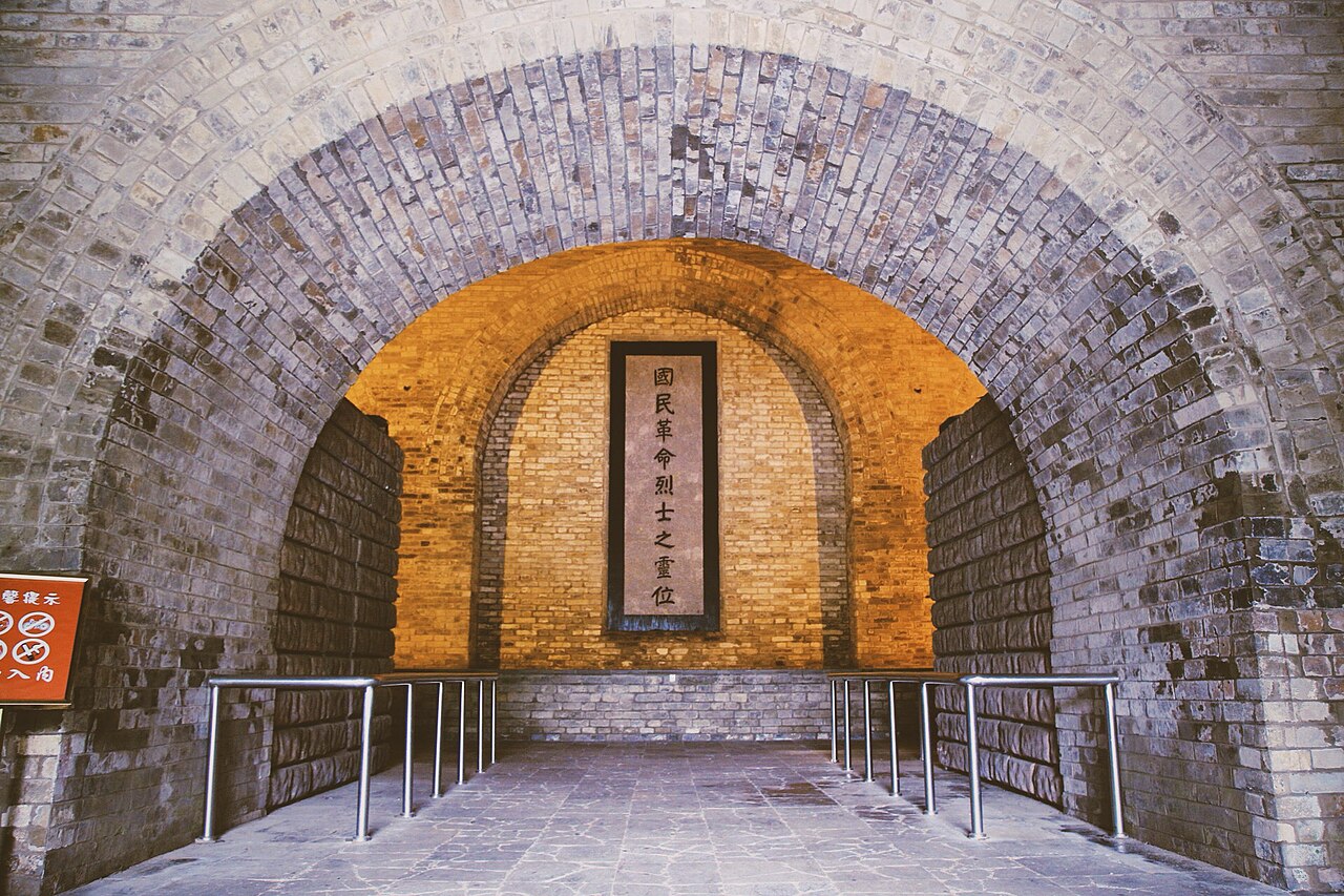 南京靈谷寺內「國民革命烈士之靈位」碑。(圖：維基百科)