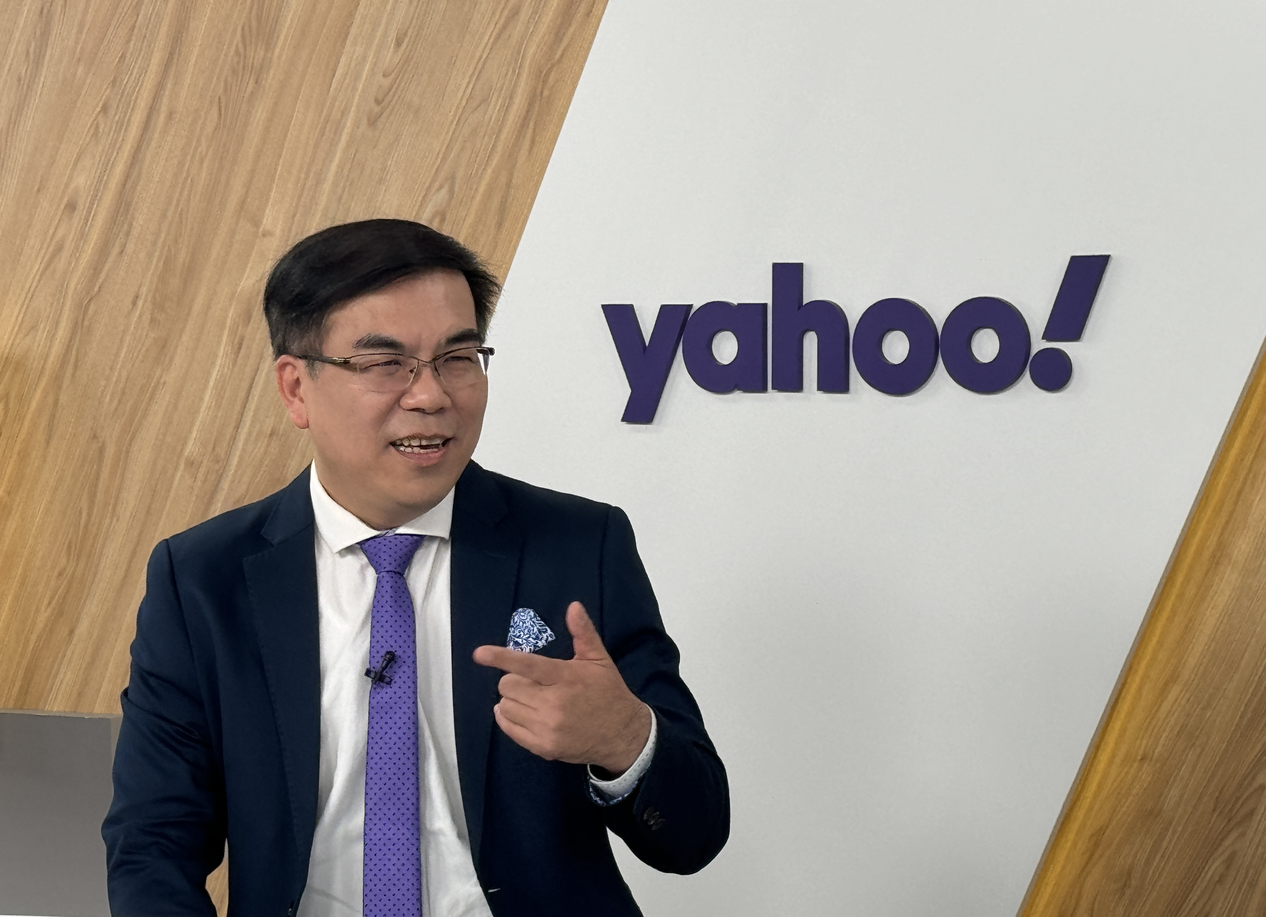 環境部長彭啓明12日接受Yahoo TV「齊有此理」專訪。(Yahoo TV「齊有此理」提供)