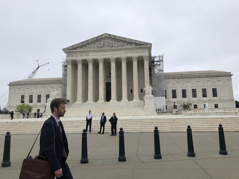 川普盼凍結逾600億對外援助款項 遭最高法院駁回。圖為最高法院。 (圖：中央社)