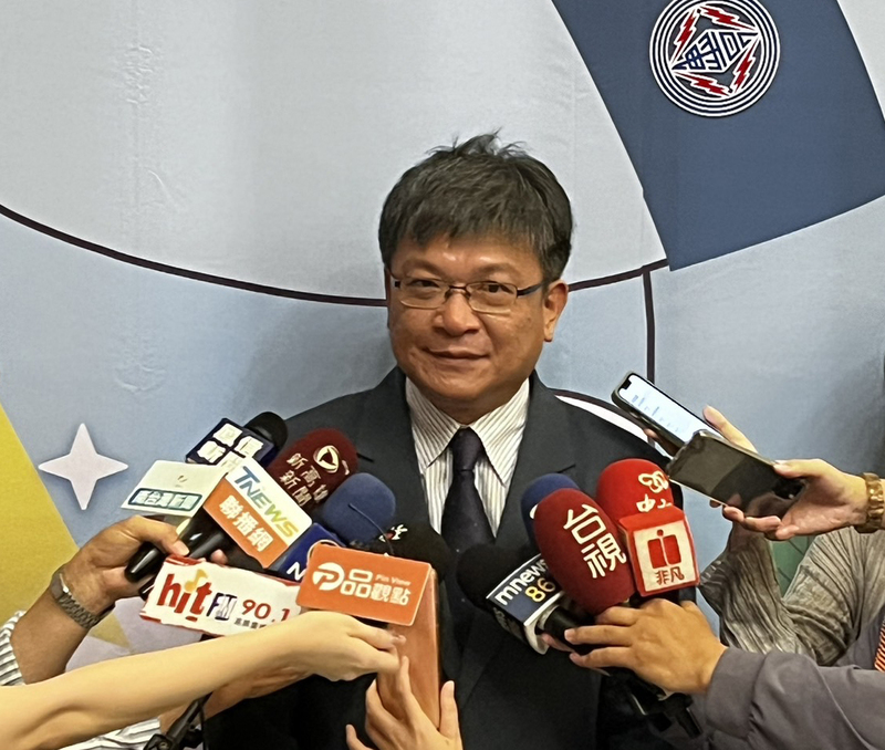 台電董事長曾文生受訪。 (中央社資料照片)