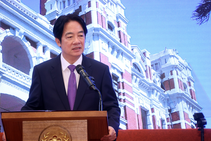 賴清德總統在執政滿月之際，19日宣布將成立三大委員會，遭在野黨立委質疑恐侵犯行政權、疊床架屋。(圖：中央社)