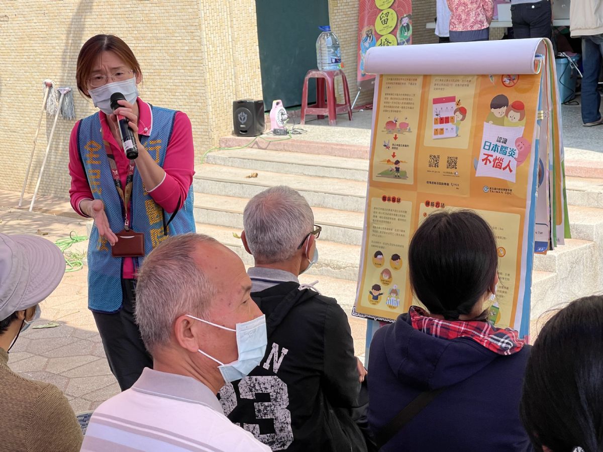 台南市政府衛生局公布台南市出現今年首例日本腦炎，病患是名60多歲女性，5月29日發病，已就醫住院治療。(圖：台南市衛生局)