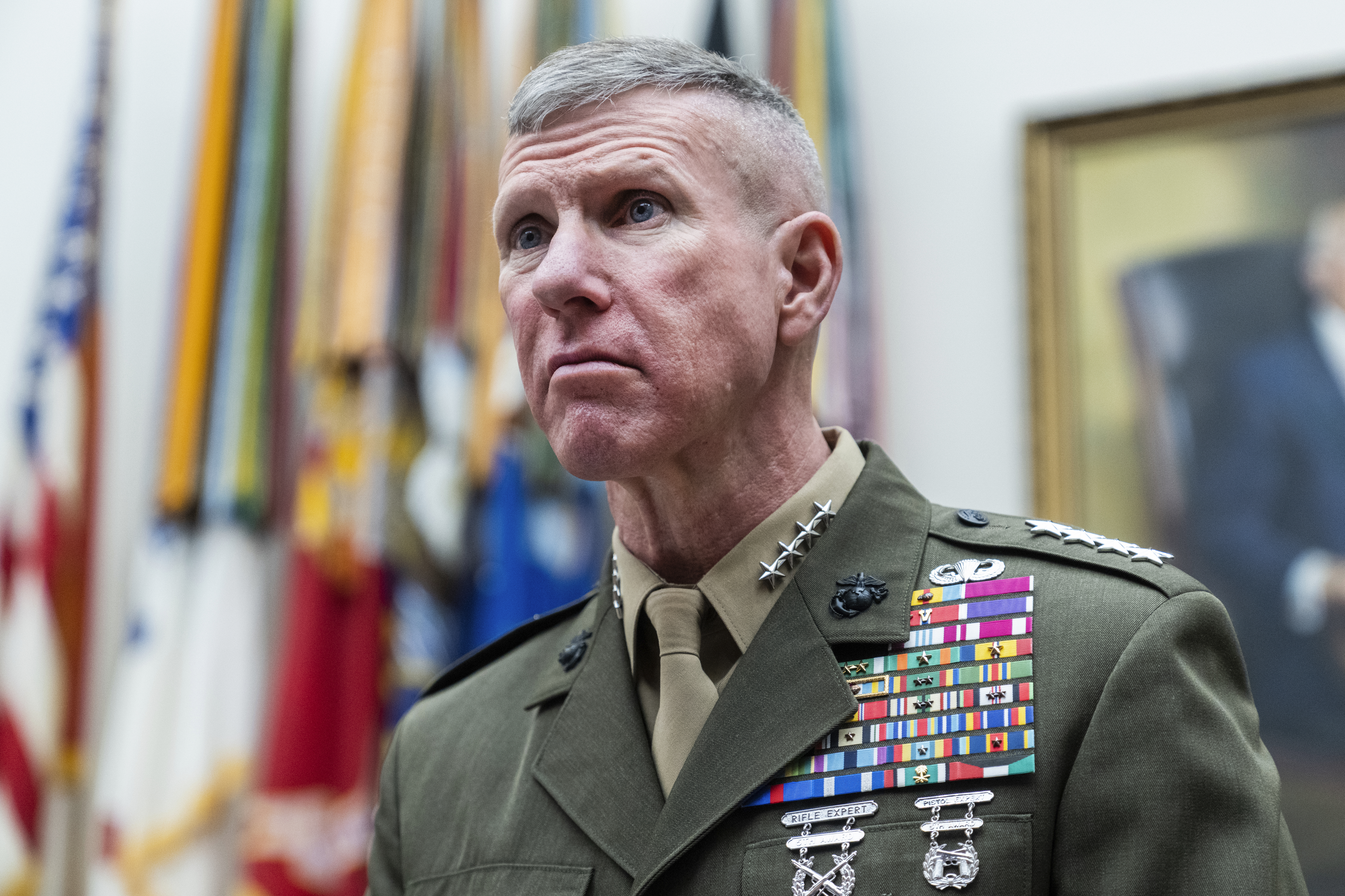 美國陸戰隊司令史密斯(Eric Smith)。資料照。(美聯社/達志影像)