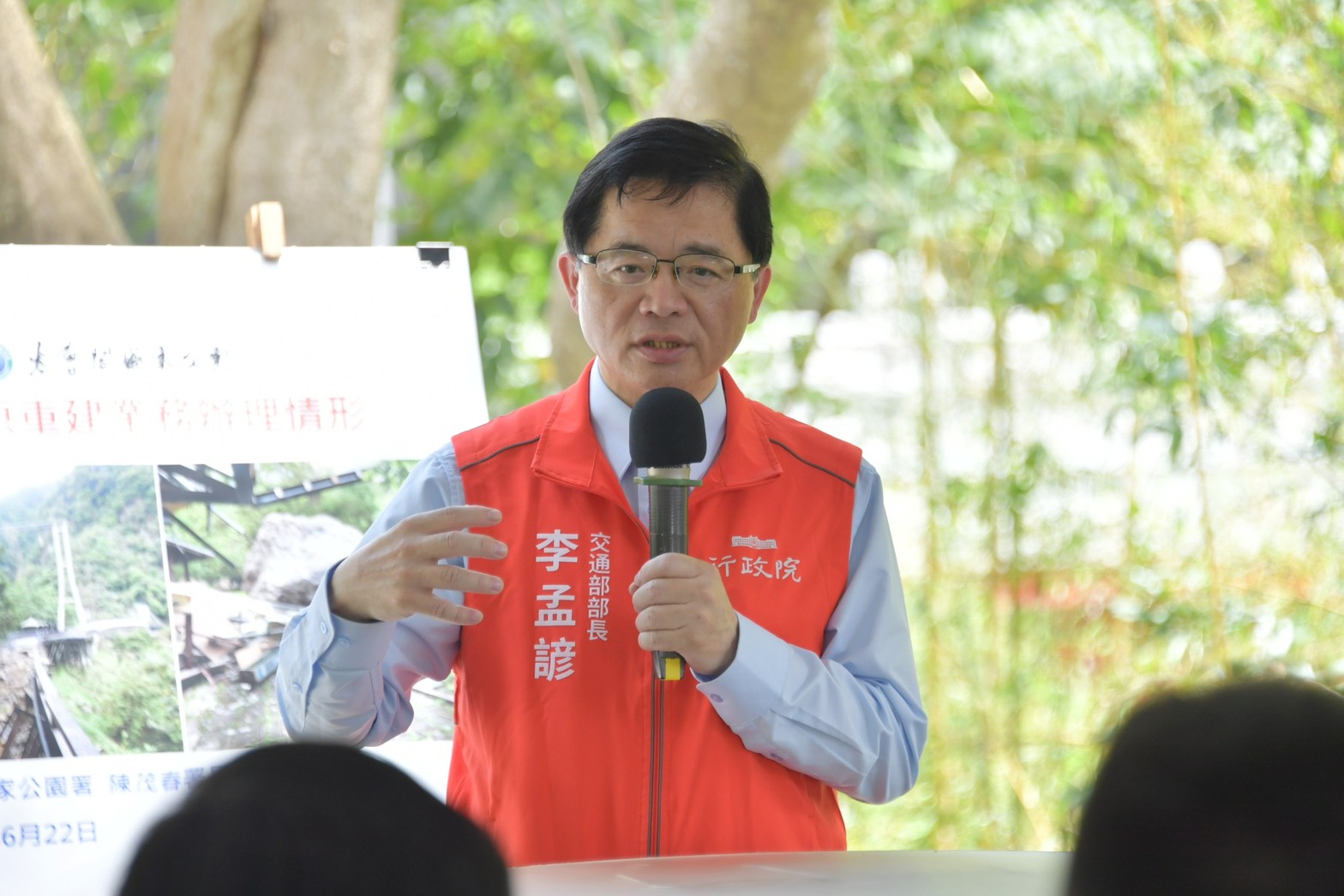 陸委會提升陸港澳旅遊警示後，福建踩線團30日抵達馬祖。交通部長李孟諺期許後續能有助福建開放陸客團到馬祖觀光。(行政院提供)