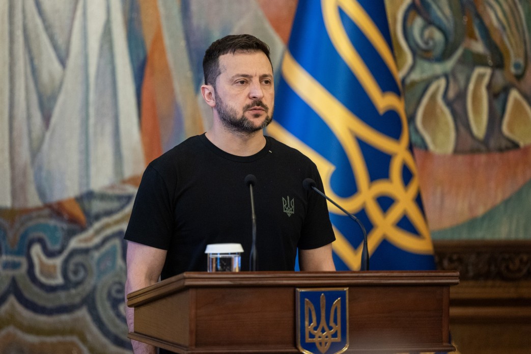 烏克蘭總統澤倫斯基(Volodymyr Zelenskyy) 。 (圖:烏克蘭總統府)