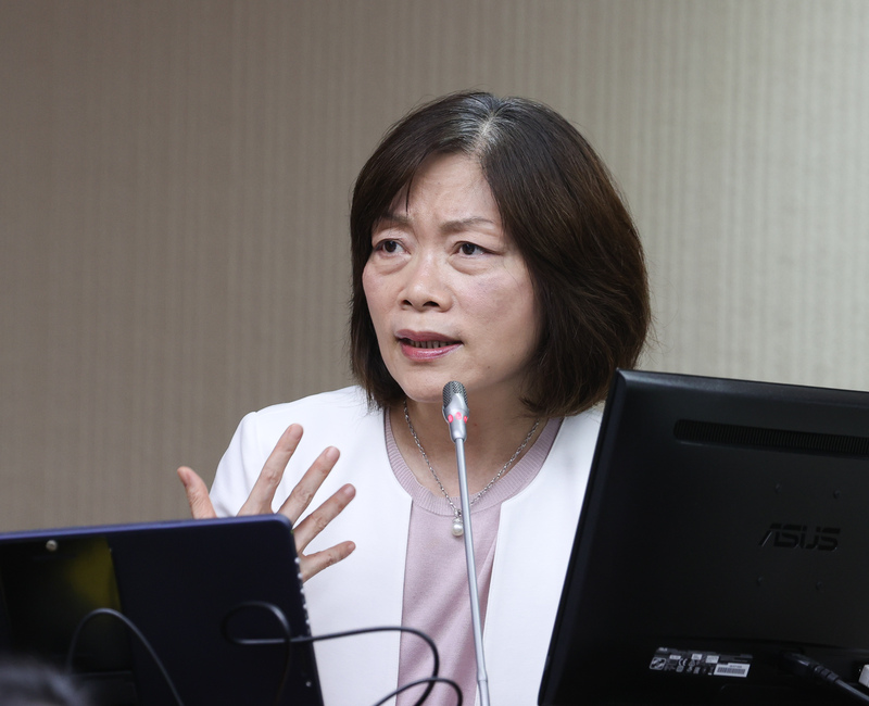 勞動部長何佩珊。(資料照/中央社)