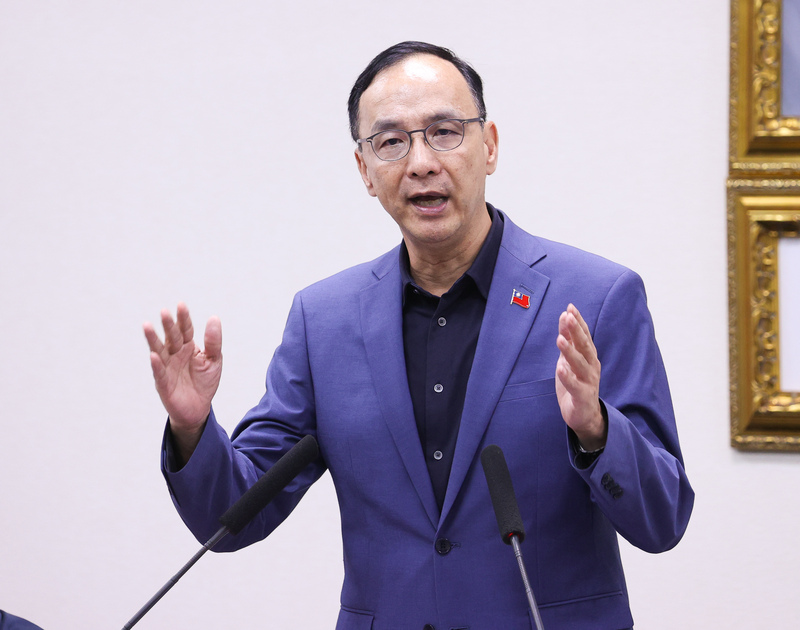 目前為國民黨主席的朱立倫受訪時強調，清廉是從政最重要的基礎。(資料照/中央社)