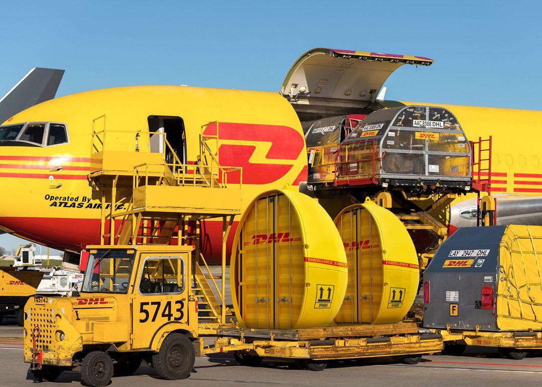 國際快遞業者DHL。資料照。(圖:DHL)