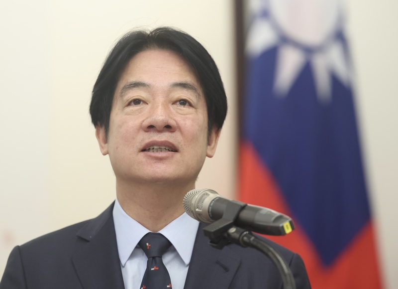 立法院今天(16日)通過國民黨團所提「邀請賴清德總統(圖)到國會國情報告」，以及民眾黨團所提「邀請總統國情報告並依法回應委員提出的問題」。 (資料照/中央社)