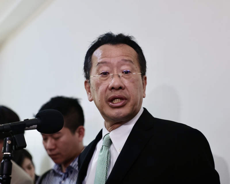 國防部長顧立雄。(圖：中央社)