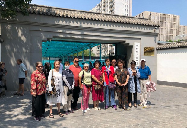 北京訪民在北京市信訪局。(圖：志願者提供)