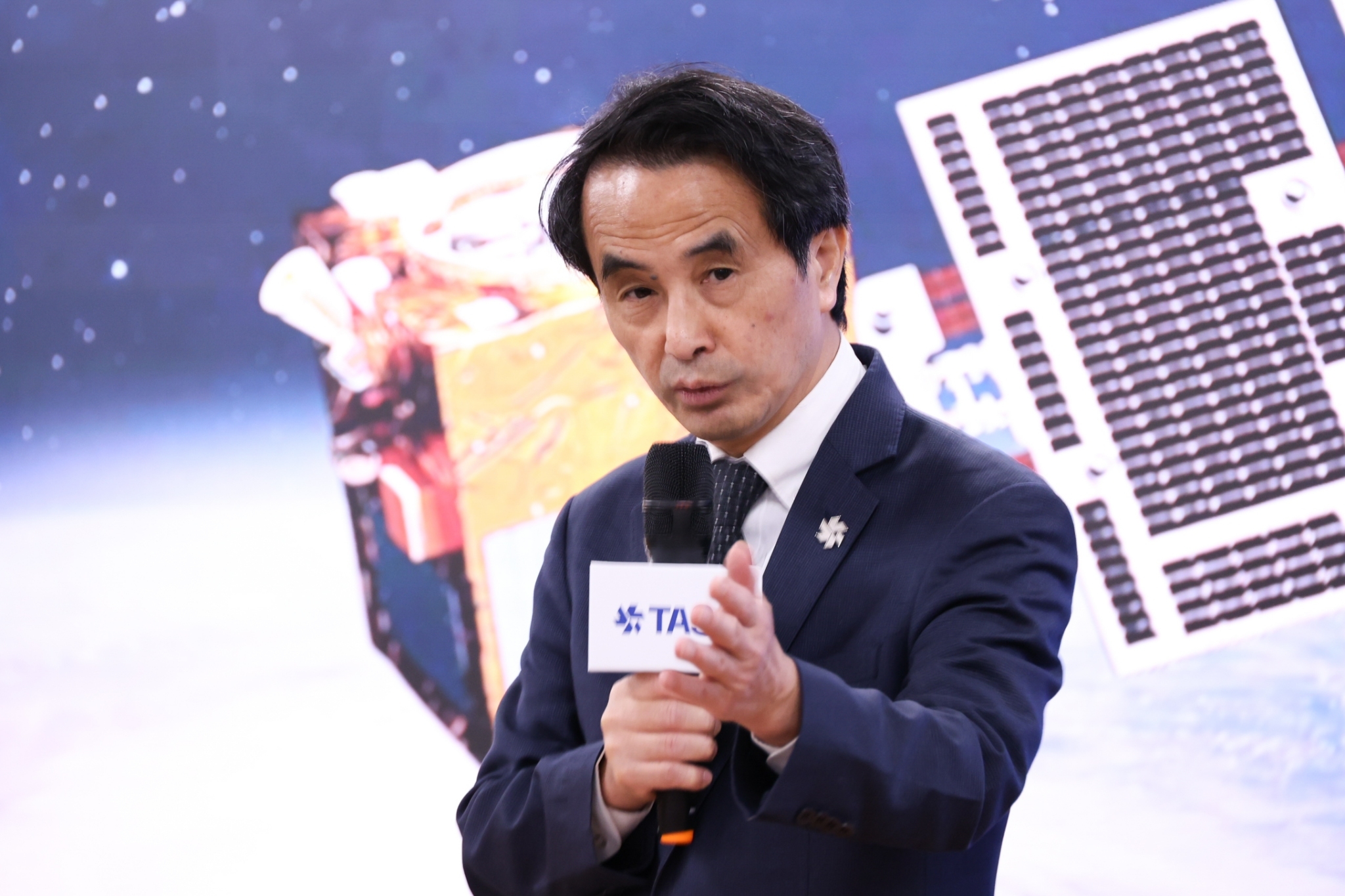 國家太空中心主任吳宗信。（TASA提供）