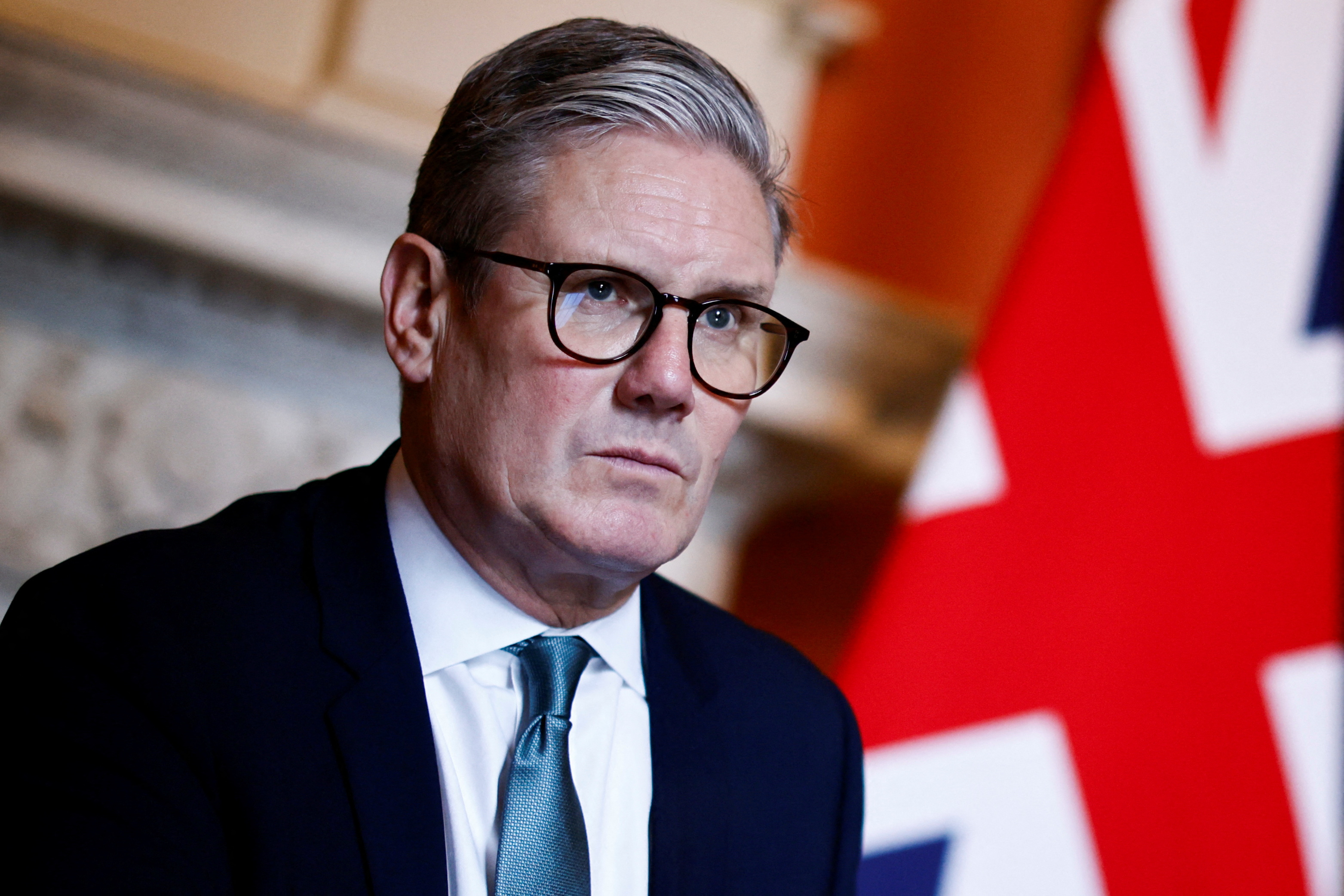 英國首相施凱爾(Keir Starmer)。資料照 。(路透社/達志影像)