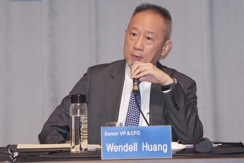 台積電財務長黃仁昭。(圖：中央社檔案照)