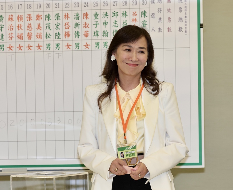 民進黨立委林宜瑾(圖)立委辦公室今天上午遭到檢調搜索。 (圖：中央社)