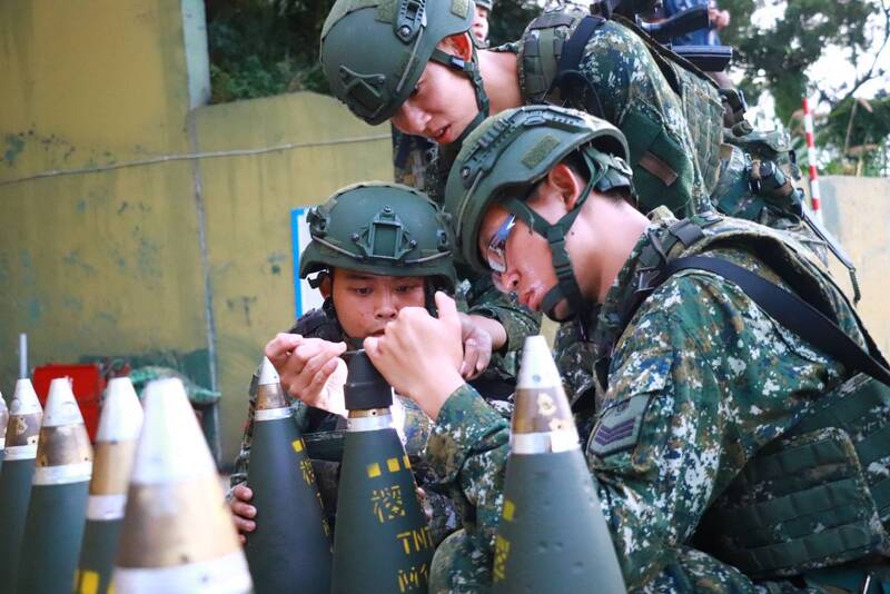 圖為漢光40號演習。 (圖：中央社檔案照)