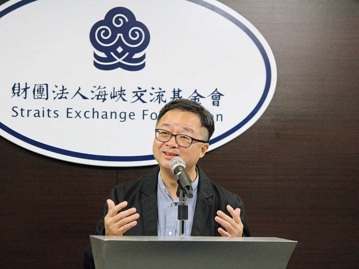 海基會祕書長羅文嘉26日表示，樂見中國快艇翻覆案能順利落幕，因颱風影響而延後的協商，應該很快會再商定日期 (央廣檔案/記者王照坤 攝)