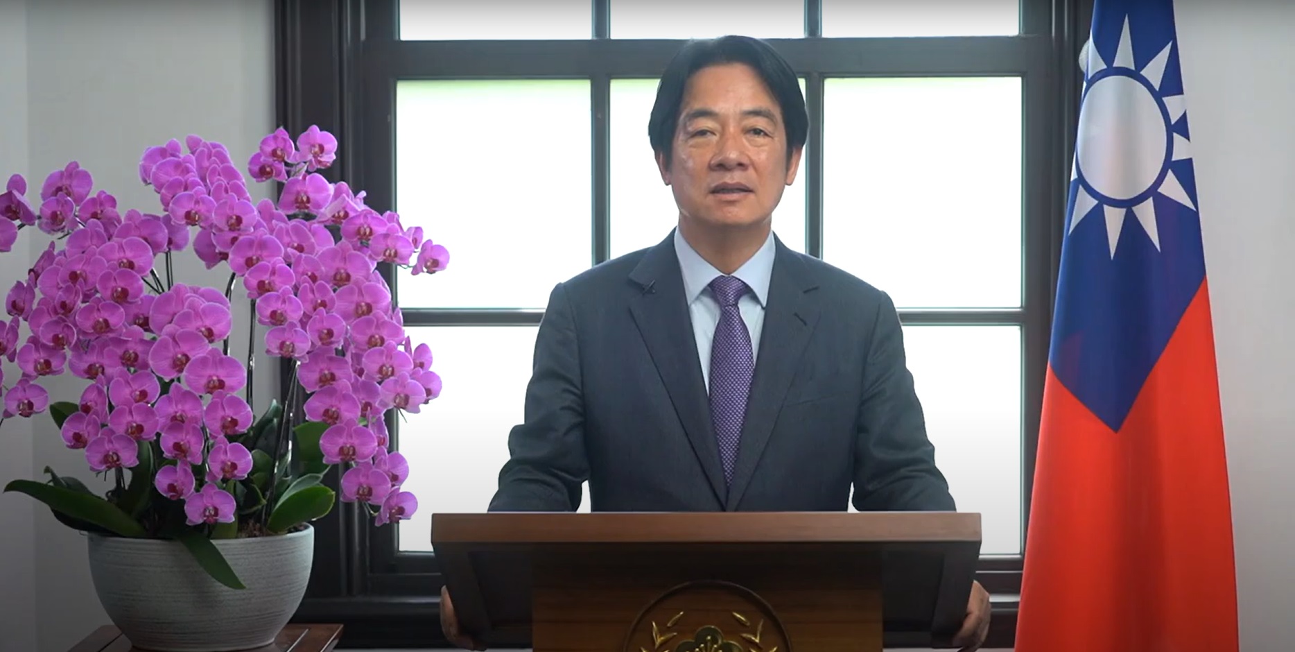 2024登峰造極青年排球邀請賽8月登場，賴清德總統拍攝影片表達勉勵。(翻攝YouTube頻道)