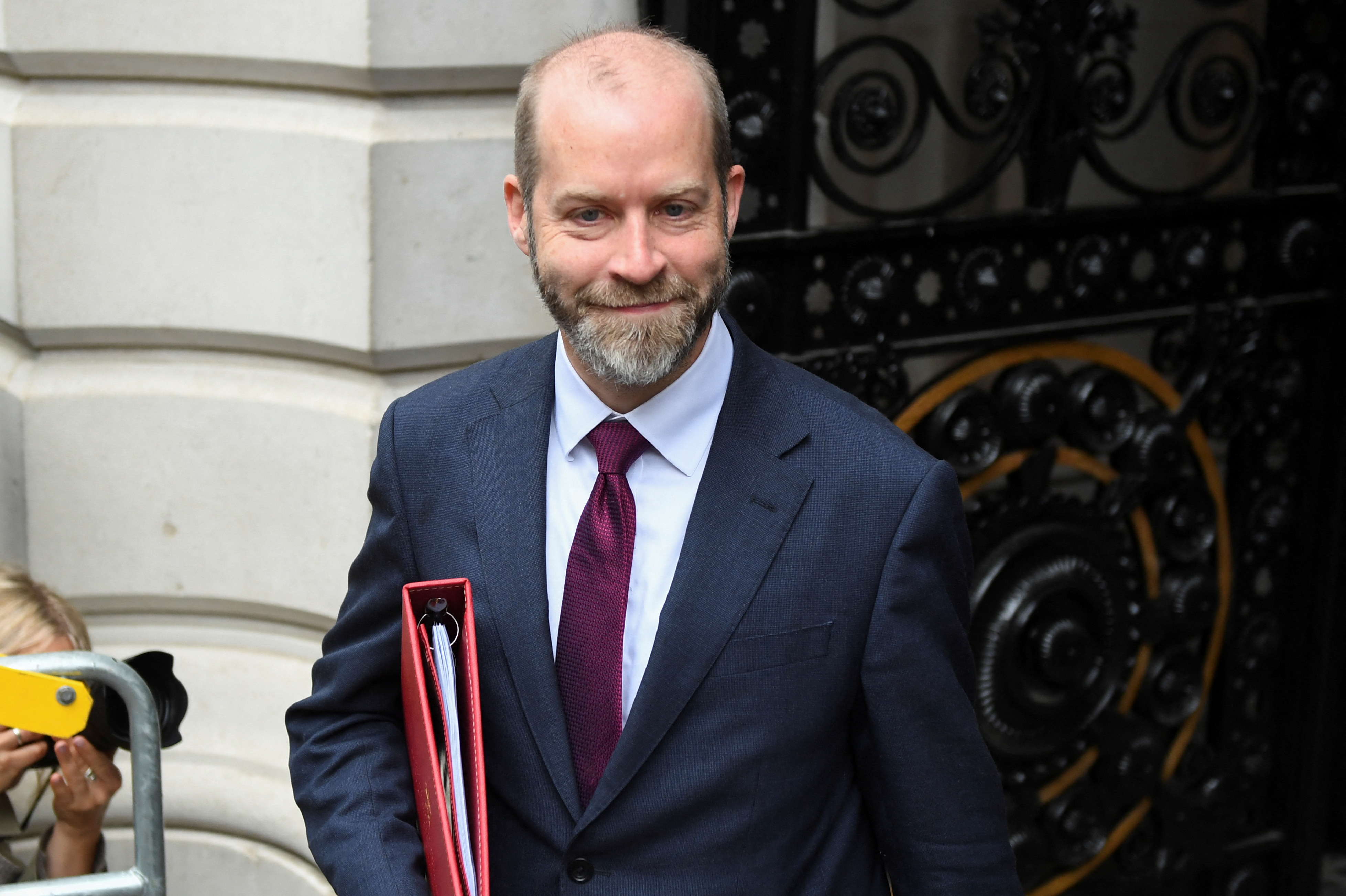 英國商貿大臣雷諾茲(Jonathan Reynolds)。(路透社/達志影像)