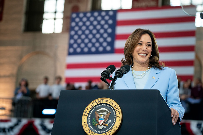 美國副總統賀錦麗(Kamala Harris)。  (圖:@KamalaHarris)