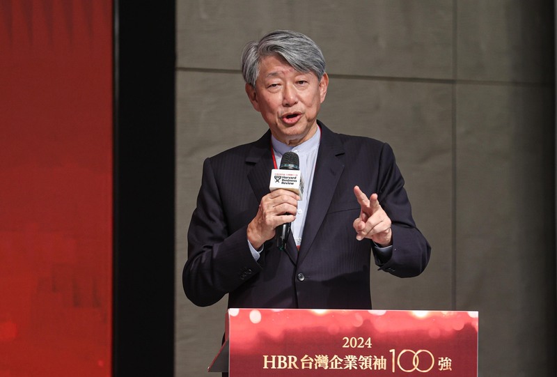 經濟部長郭智輝（圖）31日在台北出席「2024 HBR台灣企業領袖100強」贈獎典禮。(圖：中央社)