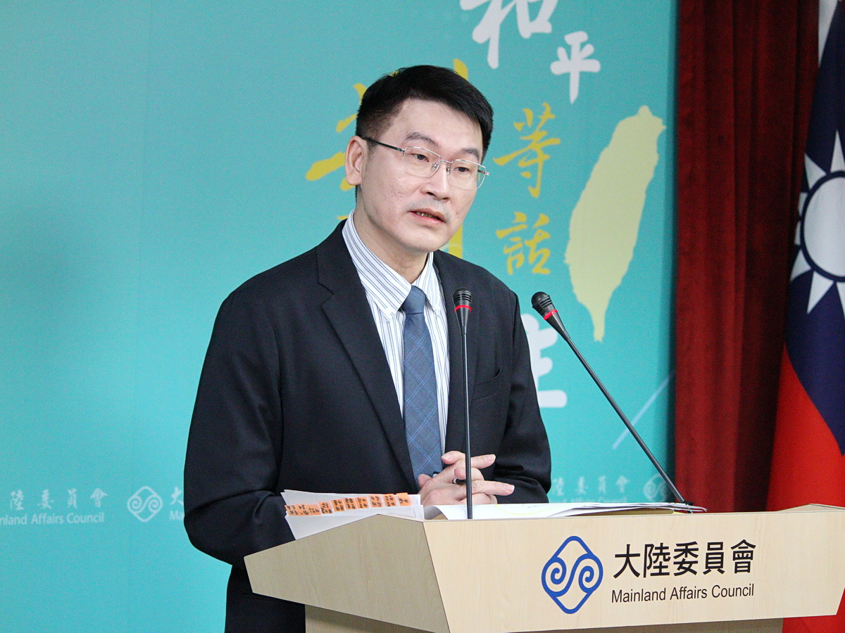 陸委會副主委梁文傑(圖)回應前立法院院長王金平訪中。資料照片(央廣檔案/記者王照坤 攝)