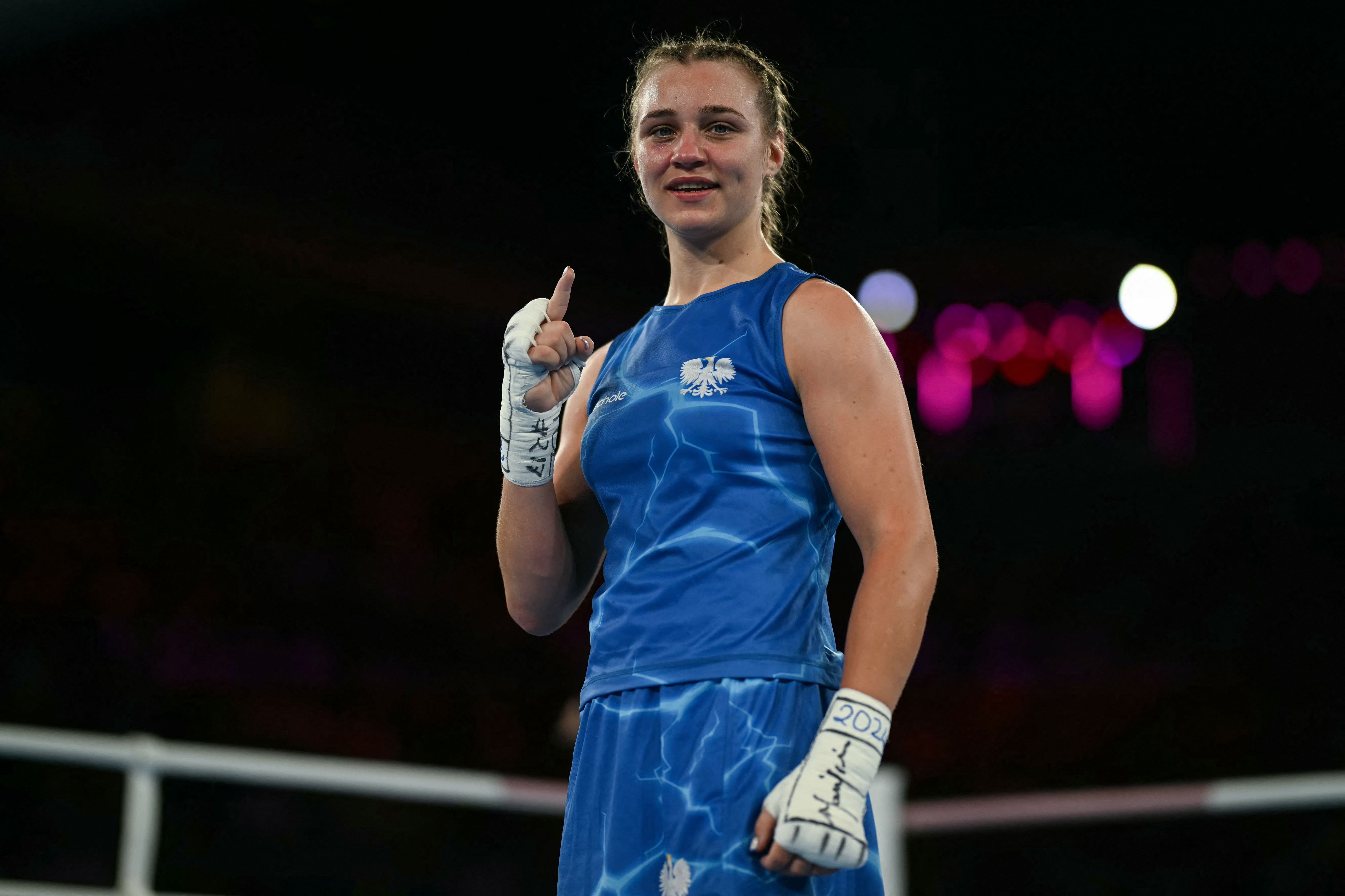 林郁婷金牌戰的對手是20歲的波蘭好手塞琳梅塔（Julia Szeremeta）(圖)。(AFP)