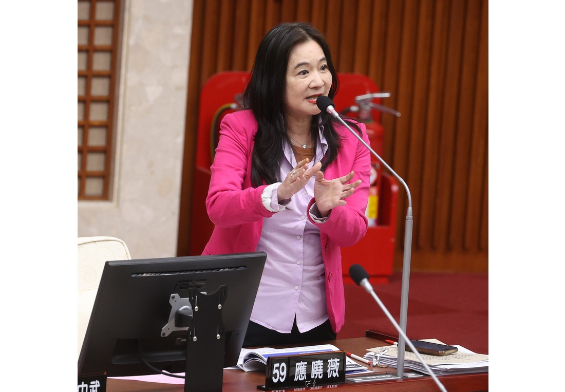 中央考紀會5日下午開會決議，只要確定應曉薇(圖)抗告遭駁回，中央考紀會會就會決定是否給予停權處分。(圖：中央社)