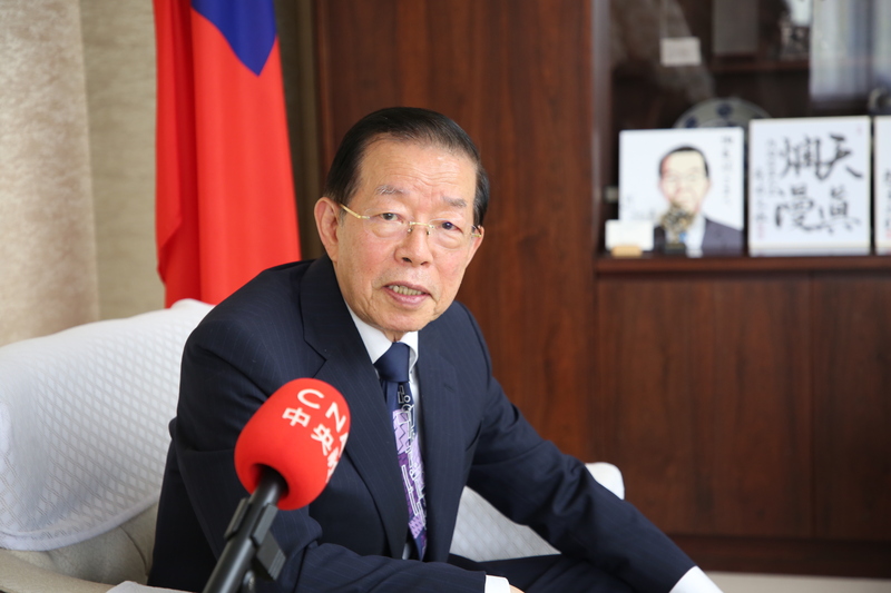 總統府資政、前駐日代表謝長廷。 (資料照：中央社)