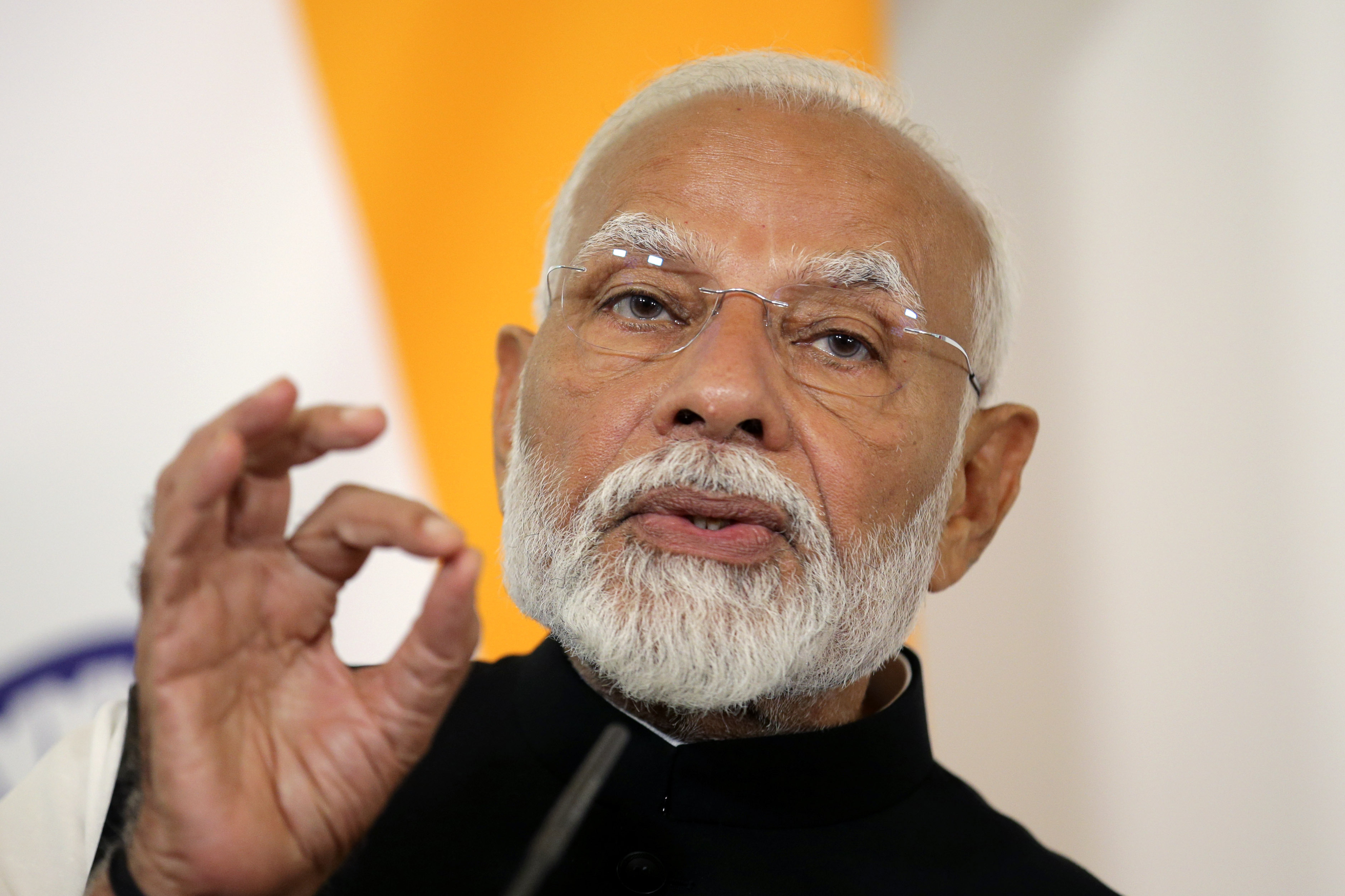 印度總理莫迪(Narendra Modi)。(美聯社/達志影像)