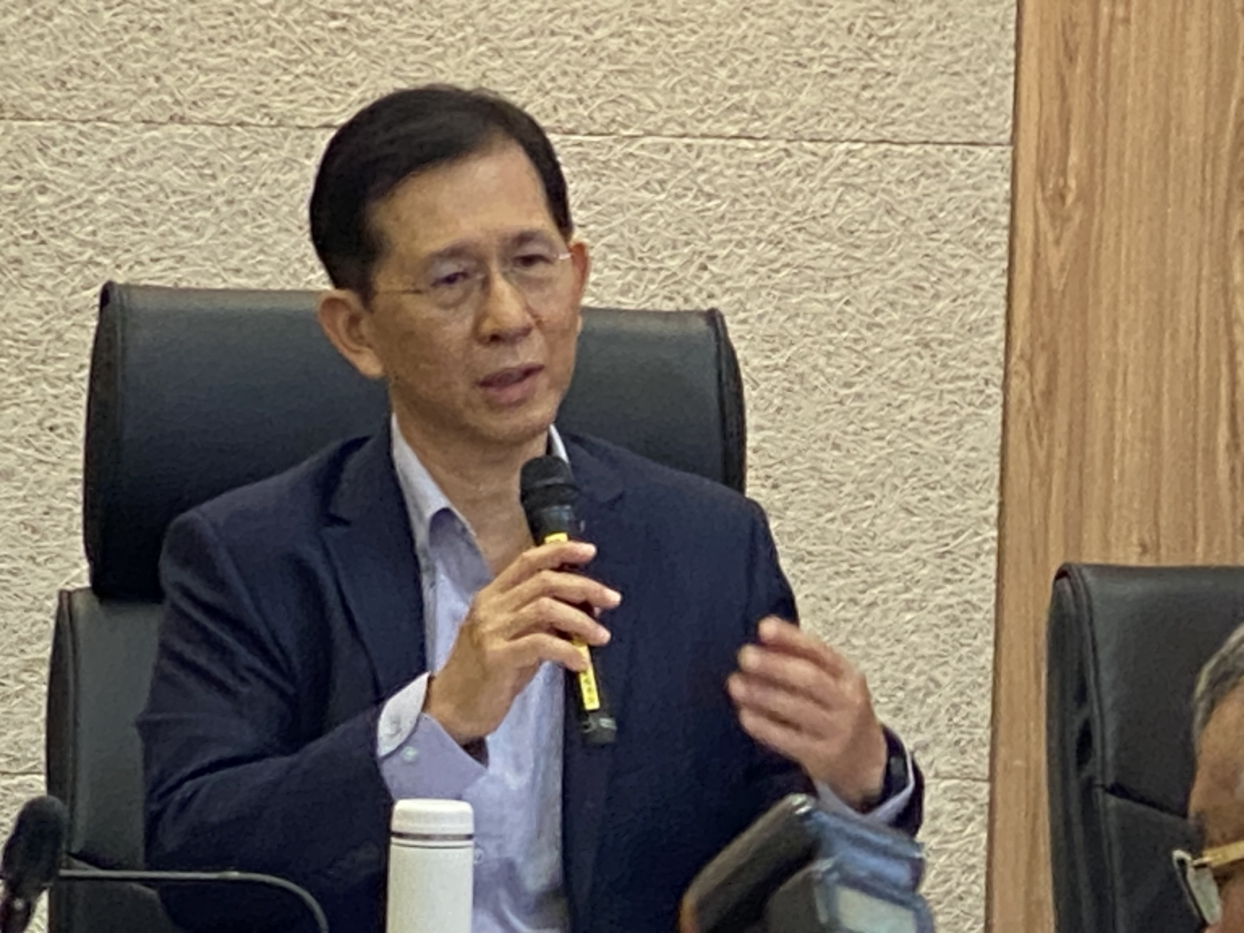 數發部長黃彥男。資料照片(吳琍君 攝)