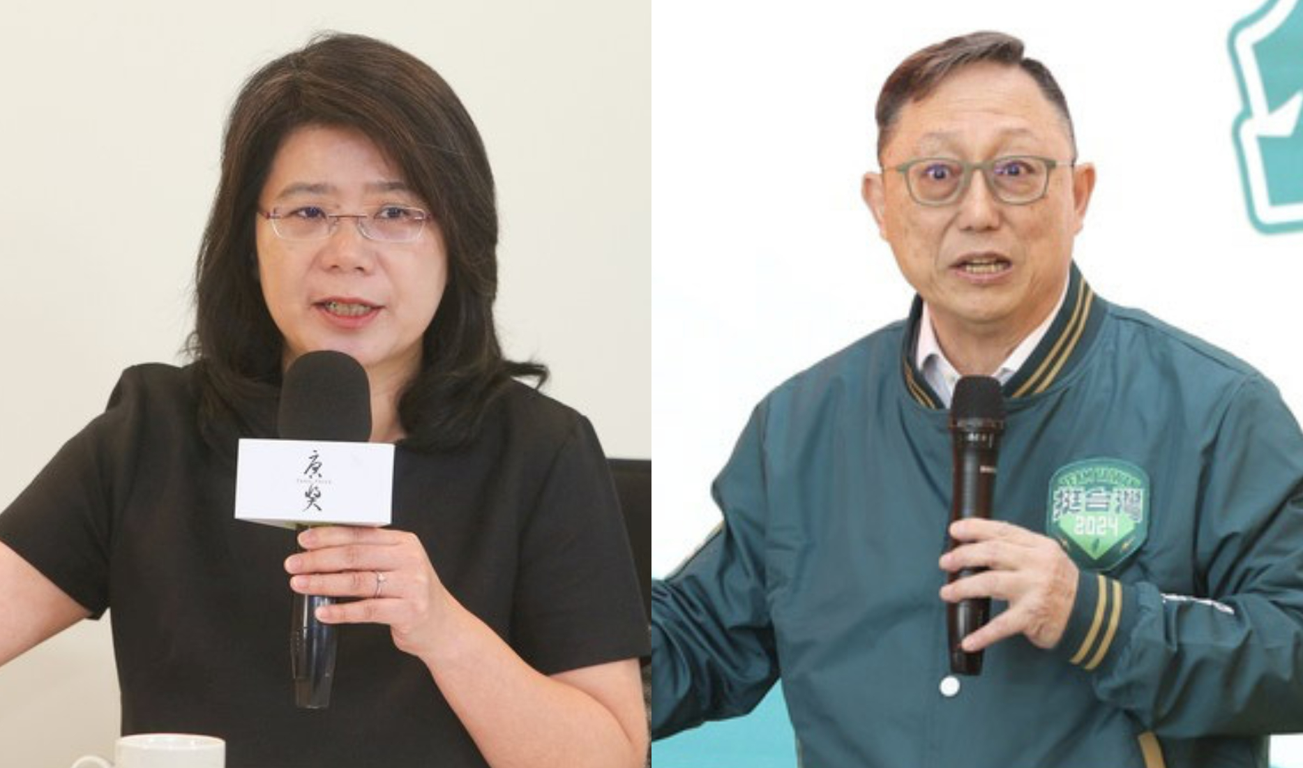 總統提名台大法律系特聘教授張文貞(左)擔任司法院院長、國會觀察文教基金會董事長姚立明(右)為副院長。(央廣合成/中央社)