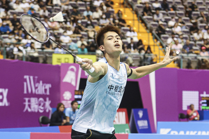 台灣羽球好手李佳豪。資料照。(圖：中央社)