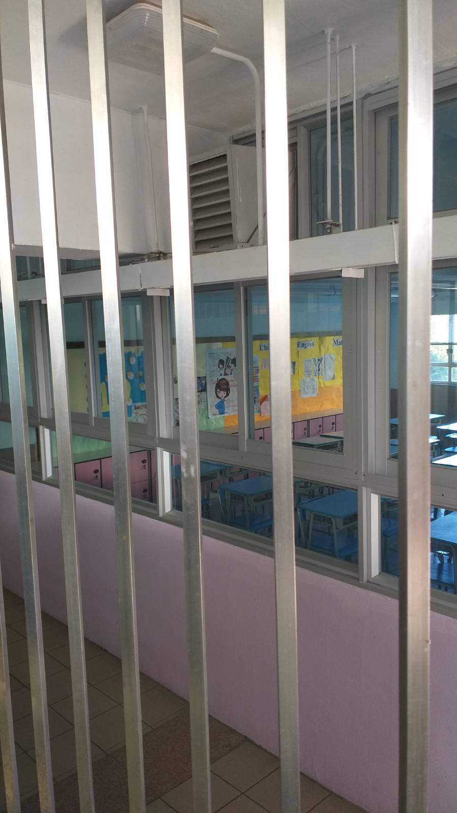 「習近平思想」滲透香港初中校園。(阿翼提供)