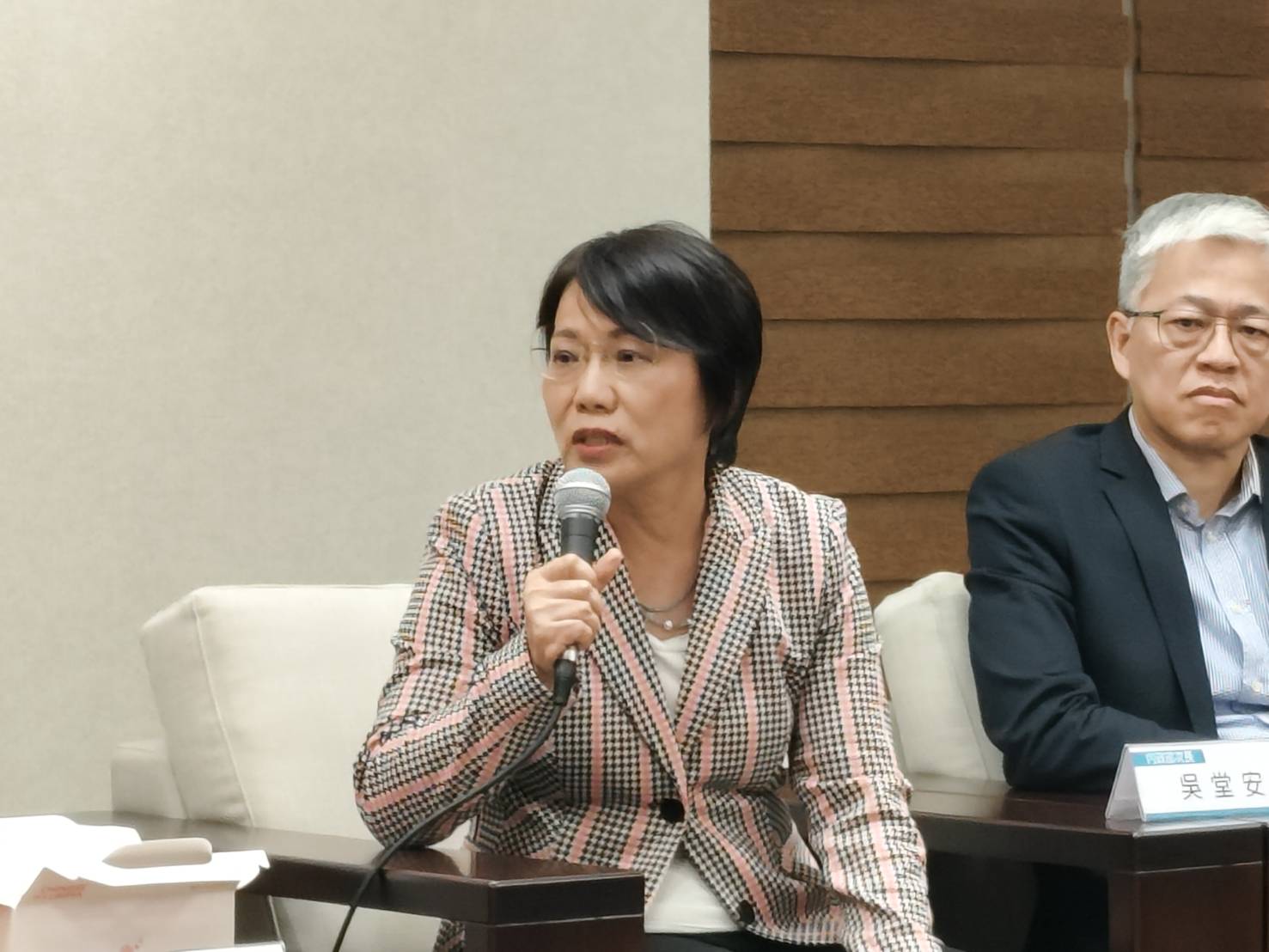 內政部長劉世芳9日表示，她尊重立法院前院長王金平對兩岸發展的聲音。資料照。(王韋婷攝)