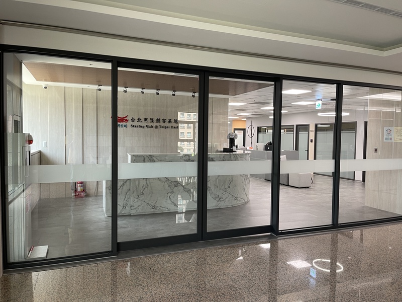 BAC在台辦事處登記地址為共享辦公室台北東區創客基地。(圖：中央社)