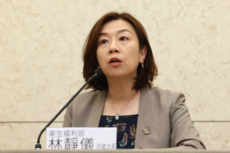 衛福部政務次長林靜儀。資料照。(圖：中央社)