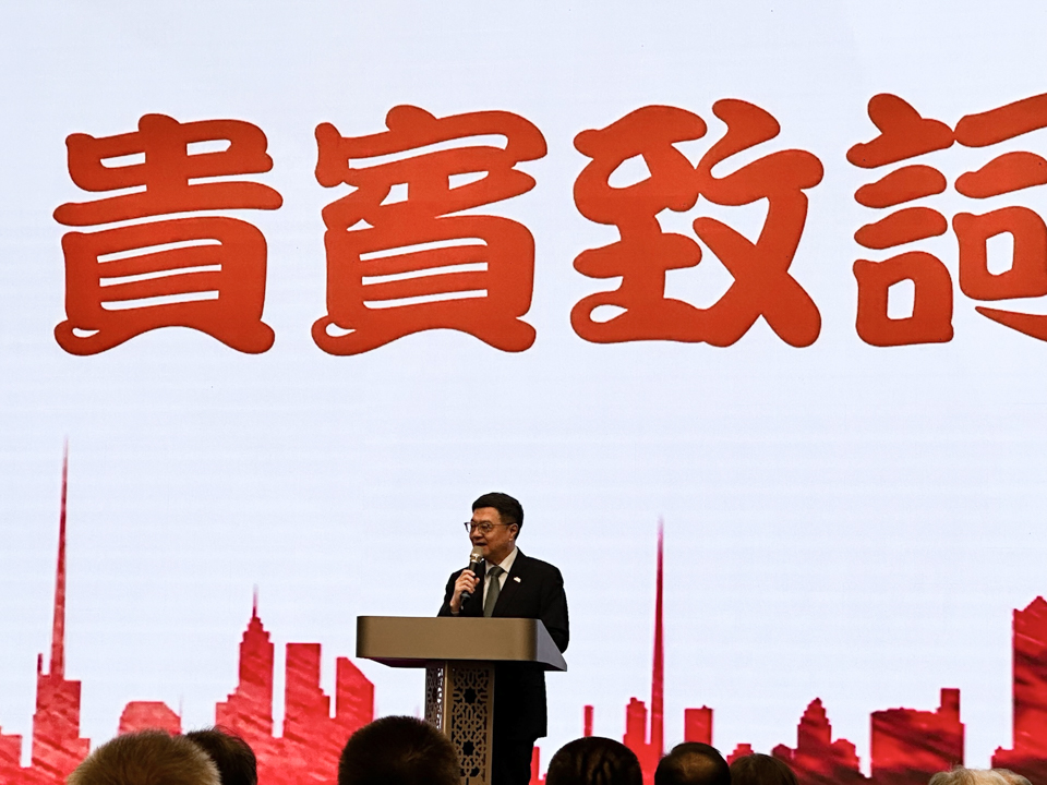 行政院長卓榮泰。(謝佳興 攝)