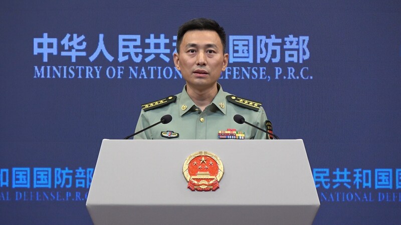 針對美國國防部近日發布2024年「中國軍力報告」，中國國防部新聞發言人張曉剛21日反批美方粗暴干涉中國內政。資料照。(圖：中央社)