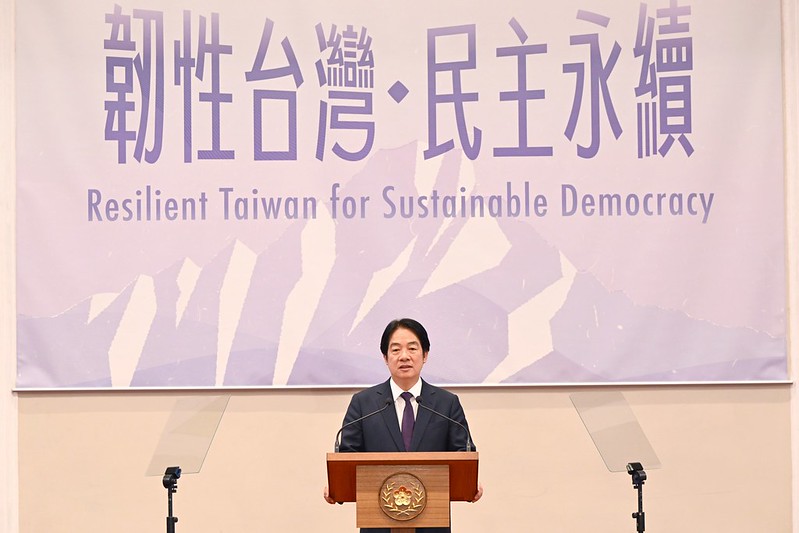 總統府「全社會防衛韌性委員會」將於26日首度舉行桌上推演。(總統府資料照)