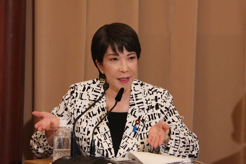 日本眾議員高市早苗27日將訪台。 (圖：中央社檔案照)