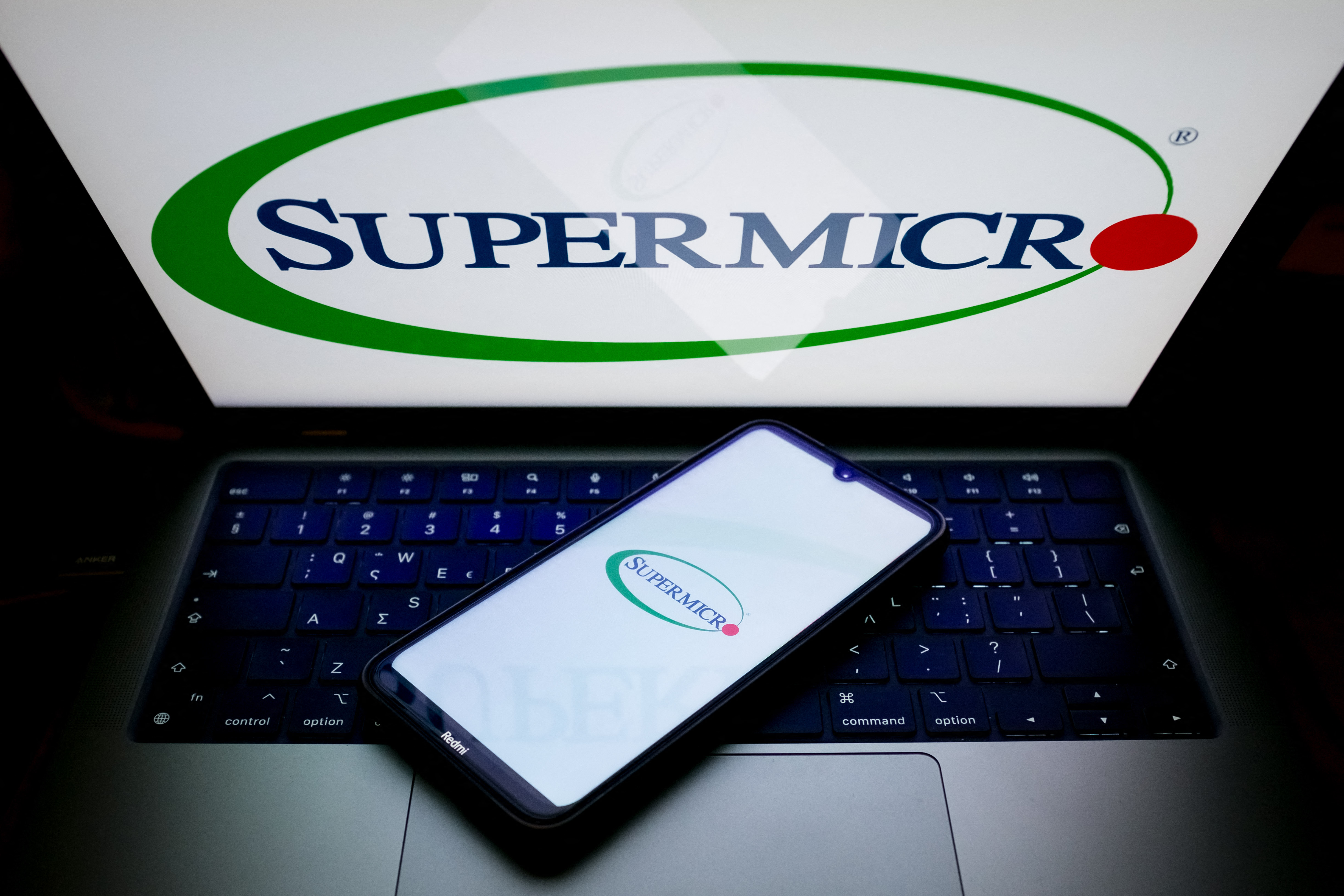 美商超微(Super Micro Computer)。(AFP)