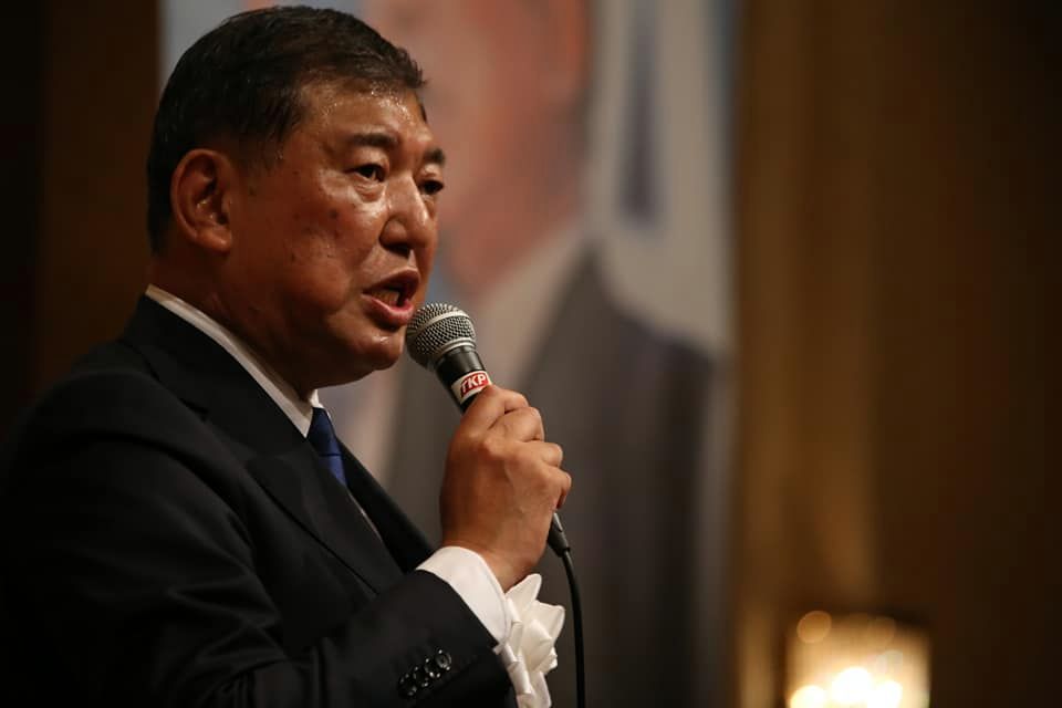 日本首相石破茂(Shigeru Ishiba)。(臉書)