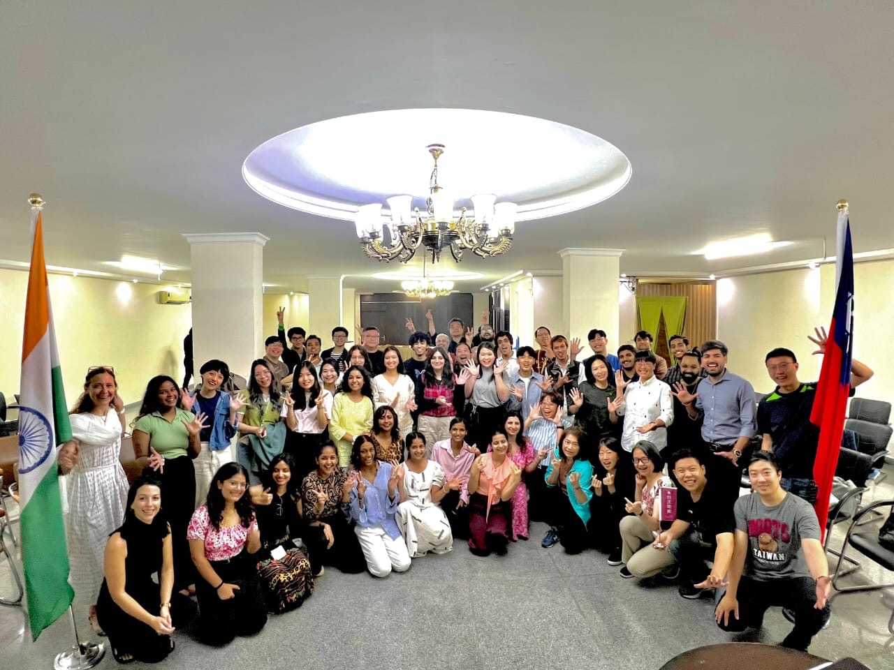 台北愛樂室內合唱團首度訪問印度，將於10月1日音樂會上，與印度The Neemrana Music Foundation合唱團一同演出。(台北愛樂文教基金會提供)