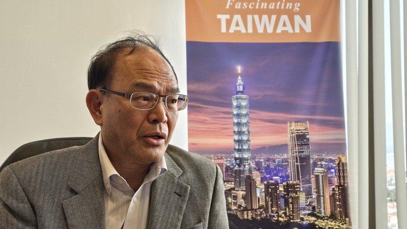 我駐加代表曾厚仁接受專訪，感謝加國以行動反制中國。資料照。(圖：中央社)