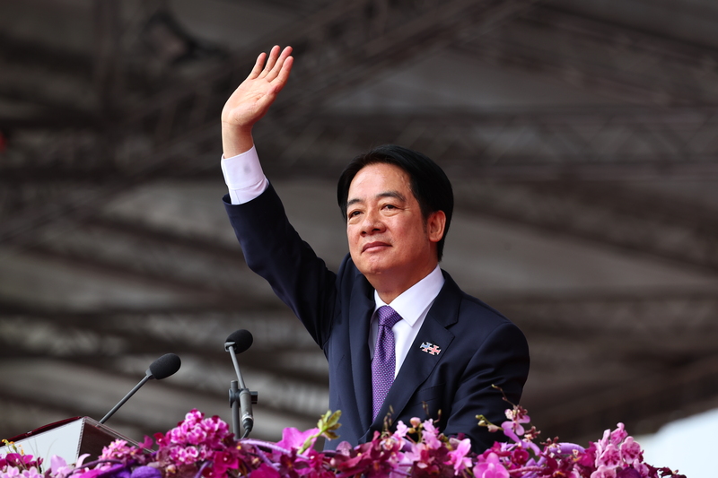 賴清德總統（圖）首度發表國慶演說，對於中國的見解，除了擦亮民主台灣的國際形象，更讓世界各國看到台灣領導人的氣魄和自信。 (圖：中央社)