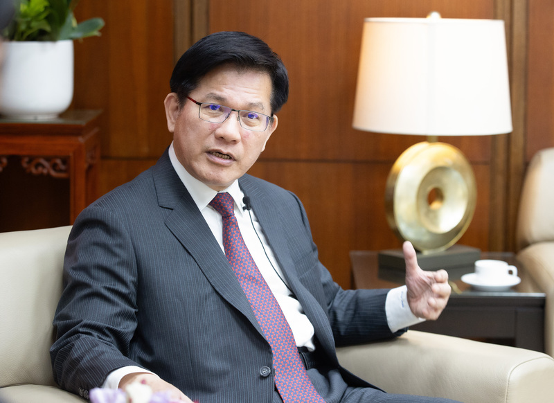 外交部長林佳龍18日在一場專訪表示，行政院已成立「經濟外交工作小組」且已召開首次會議。資料照。(圖：中央社)