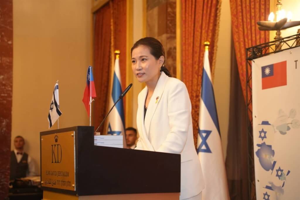 駐以色列代表李雅萍。資料照。(圖：Taiwan in Israel臉書)