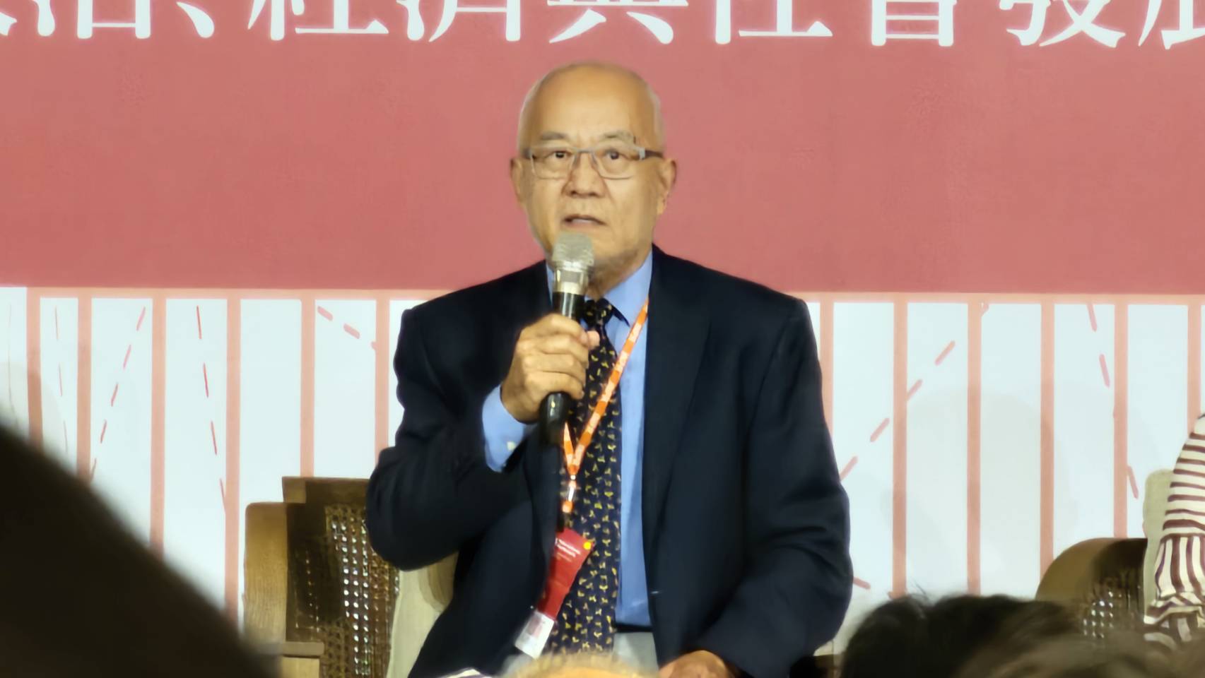 史丹福大學國際研究所中國經濟與制度研究中心資深研究員吳國光。(記者程寬厚 攝)